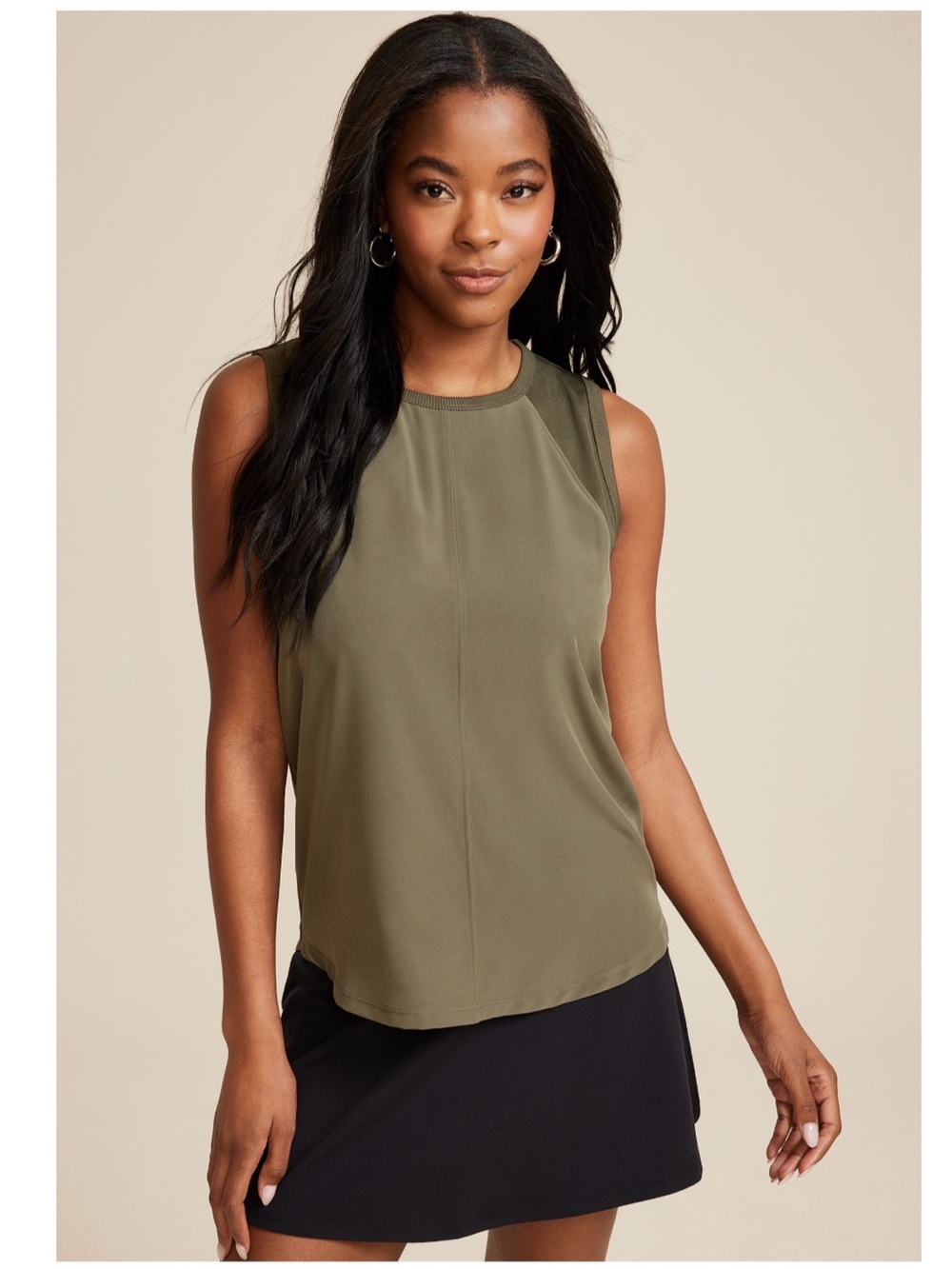 Maurices Olive Green Tank Top